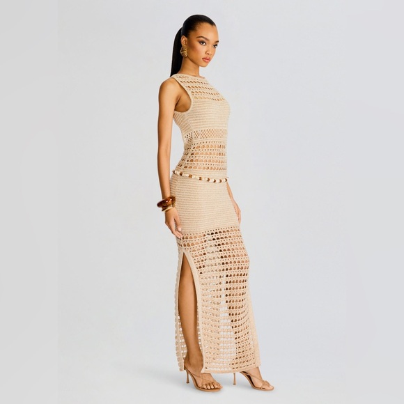 Kylan Knit Crochet Dress Retrofete New without tags SOLD OUT! Sz small - Picture 2 of 6